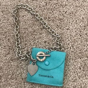 Tiffany’s heart necklace